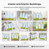 3 Skinny Tumblers Canva Mockup Templates Bundle DigiPax
