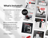 Black Friday Static Meta Ad Templates What is included Mockup