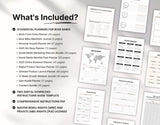 Boss Babe Planner Templates Templates Bundle with PLR & MRR DigiPax