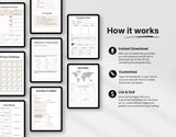 Boss Babe Planner Templates Templates Bundle with PLR & MRR DigiPax