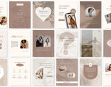 Coach Instagram Post Templates Neutral Mockup