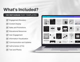Coach Instagram Post Templates Aesthetic What is included mockup