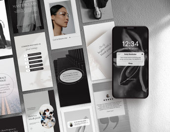 Coach Instagram Templates Bundle Kit Aesthetic stories mockup