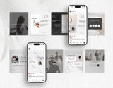 Coach Instagram Carousel Templates Aesthetic Mockup