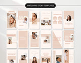 Course Creator Social Media Story Templates Bundle Blue Mockup DigiPax
