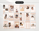 Course Creator Pinterest Pin Templates Blue Mockup DigiPax