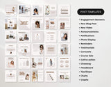 Course Creator Social Media Post Templates Bundle Blue Mockup DigiPax