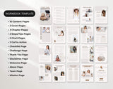 Course Creator Canva Workbook Template Blue Mockup DigiPax