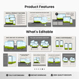 Digital Products Mockup Templates Black Devices DigiPax
