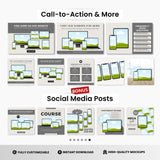 Digital Products Mockup Templates Black Devices DigiPax