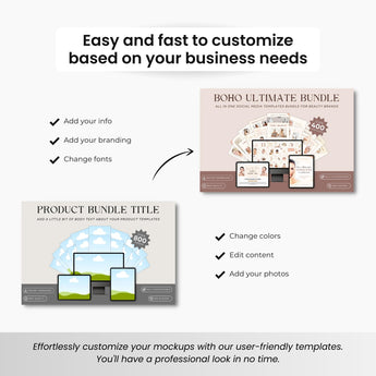 Digital Products Mockup Templates Black Devices DigiPax