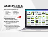 PLR MRR Digital Product Mockup Templates Bundle DigiPax