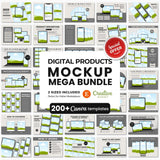 Digital Products Mockup Templates Mega Bundle DigiPax