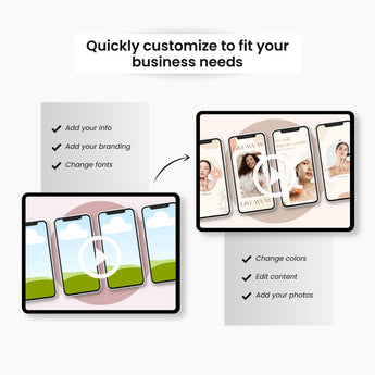 Etsy Digital Products Listing Video Template White DigiPax