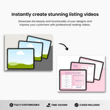 Etsy Digital Tablet Listing Video Template Black DigiPax