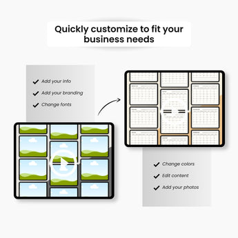 Etsy Digital Tablet Listing Video Template Black DigiPax