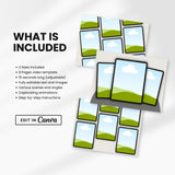 Etsy Digital Tablet Listing Video Template Black DigiPax
