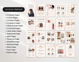 E-Commerce Product Catalog Template Watercolor Mockup DigiPax