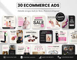 Ecommerce Static Meta Ad Templates Cover