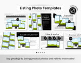 Etsy Digital Products Shop Branding Bundle Kit Black DigiPax