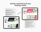Etsy Digital Products Shop Branding Bundle Kit Black DigiPax