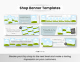 Etsy Digital Shop Branding Bundle Kit Printables Aesthetic DigiPax