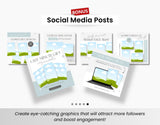 Etsy Digital Shop Branding Bundle Kit Printables Aesthetic DigiPax