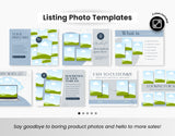 Etsy Digital Shop Branding Bundle Kit Printables US Letter DigiPax
