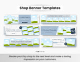 Etsy Digital Shop Branding Bundle Kit Printables US Letter DigiPax