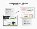 Etsy Digital Shop Branding Bundle Kit Black & White DigiPax
