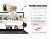 Etsy Shop Branding Bundle Kit Fall Aesthetic DigiPax