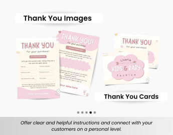 Etsy Shop Branding Bundle Kit Kids & Baby DigiPax