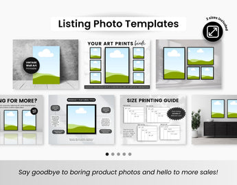 Etsy Wall Art Shop Bundle Kit DigiPax