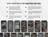 100 Faceless Aesthetic Instagram Reels Templates Mockup