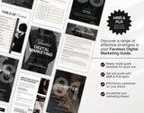 Faceless Digital Marketing Guide with PLR MRR DigiPax
