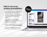 100 Faceless Men Instagram Reels Templates Edit in Canva Mockup