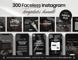 PLR MRR Faceless Instagram Templates Bundle DigiPax