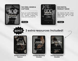 Ultimate Faceless Marketing Guide Templates Bundle with PLR & MRR Guides Tablet Mockup and Bonuses DigiPax