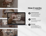 PLR MRR Faceless Mompreneur Website Banner Templates Bundle DigiPax
