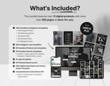 Ultimate Faceless Marketing Templates Bundle with PLR & MRR DigiPax