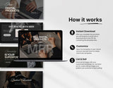 PLR MRR Faceless Website Banner Templates Bundle DigiPax