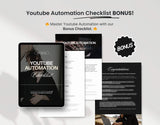 Faceless Youtube Automation with AI Guide with PLR & MRR Bonus Checklist Mockup DigiPax
