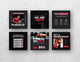 Fitness Coach Instagram Post Templates DigiPax