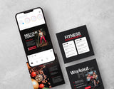 Fitness Coach Instagram Post Templates DigiPax