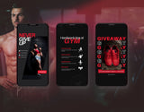 Fitness Coach Instagram Templates Bundle Kit DigiPax