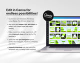 Fitness Coach Social Media Templates Bundle Kit DigiPax