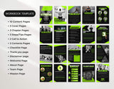Fitness Coach Social Media Templates Bundle Kit DigiPax
