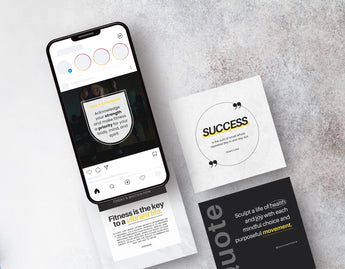 Fitness Quotes Instagram Post Templates DigiPax
