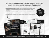 How to Sell Digital Products Guide with PLR & MRR DigiPax
