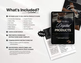 How to Sell Digital Products Guide with PLR & MRR DigiPax